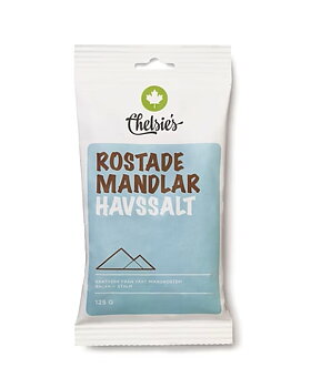 Chelsie's Rostade Mandlar Havssalt, 125 g