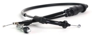 Gaskabel inkl. oljepumpskabel Honda QR50  "Minicross" 1982-98  (17910-GF8-000)  41079
