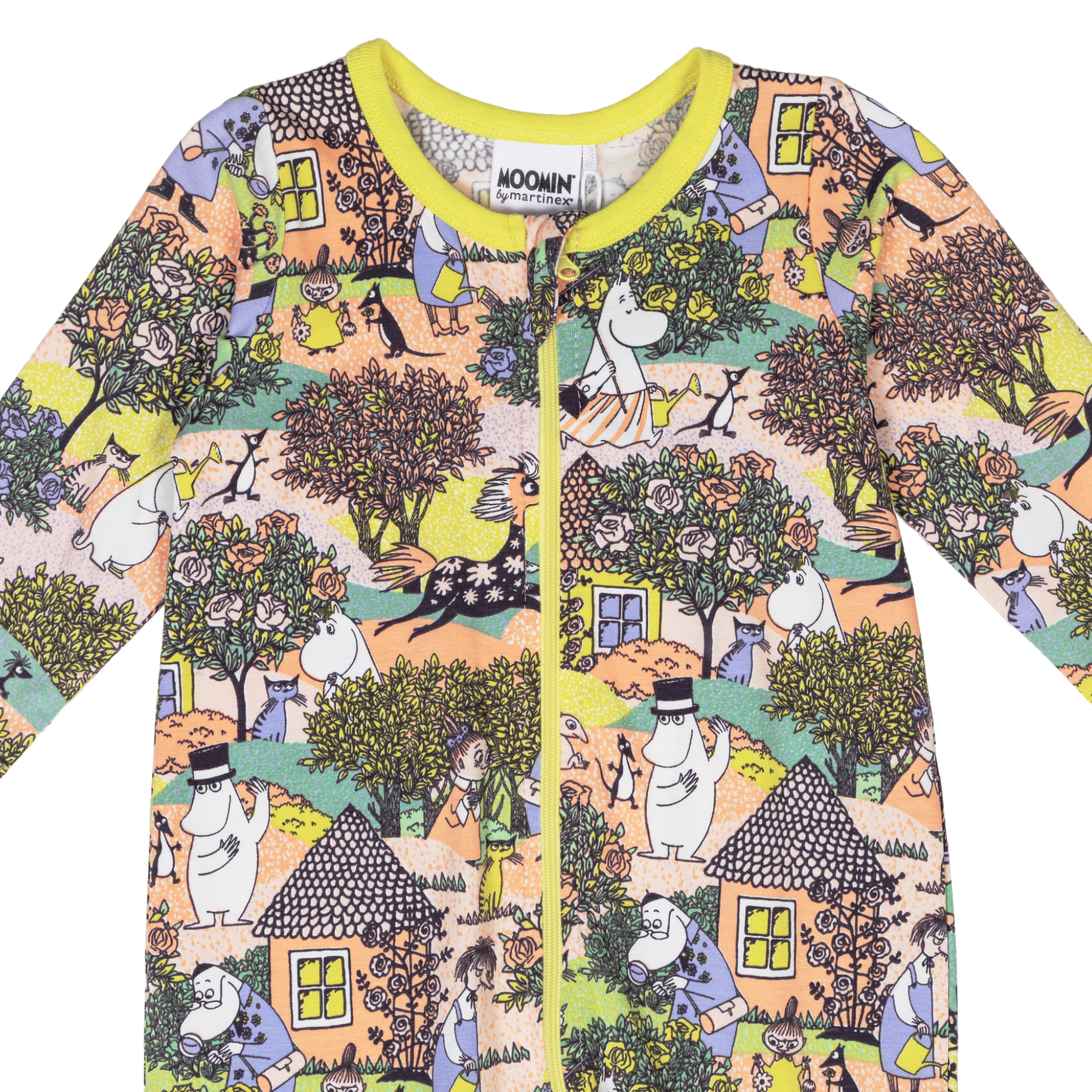 Pyjamas Mumin Rosdalen - Gul - 2