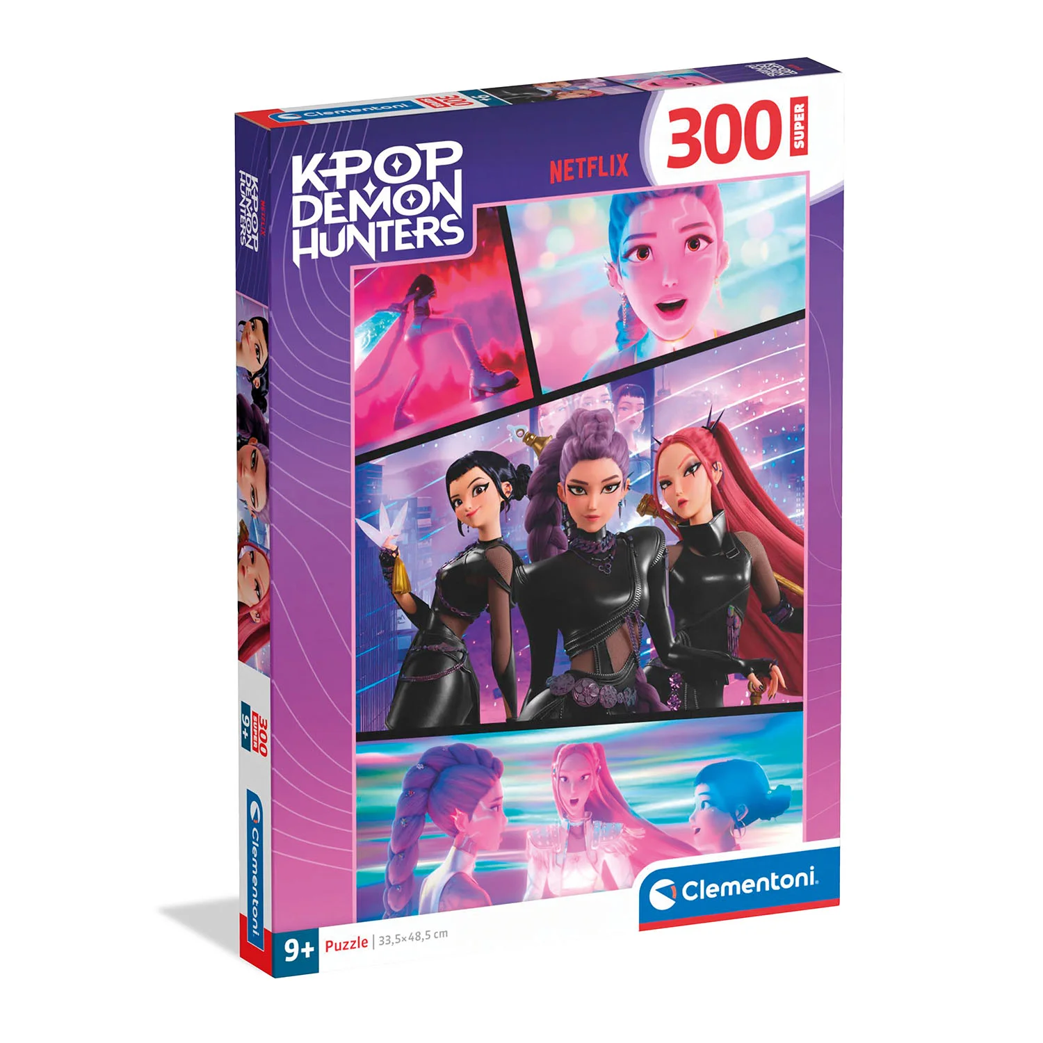 Clementoni K-Pop Demon Hunters Pussel, 300 bitar