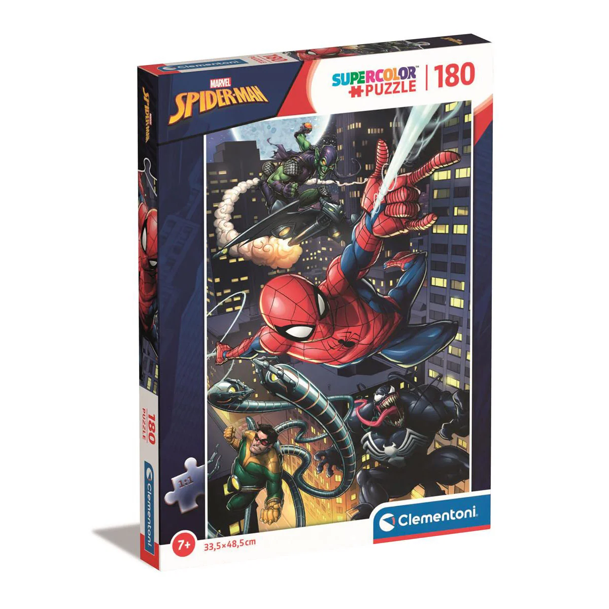 Clementoni Marvel Spiderman Pussel, 180 bitar