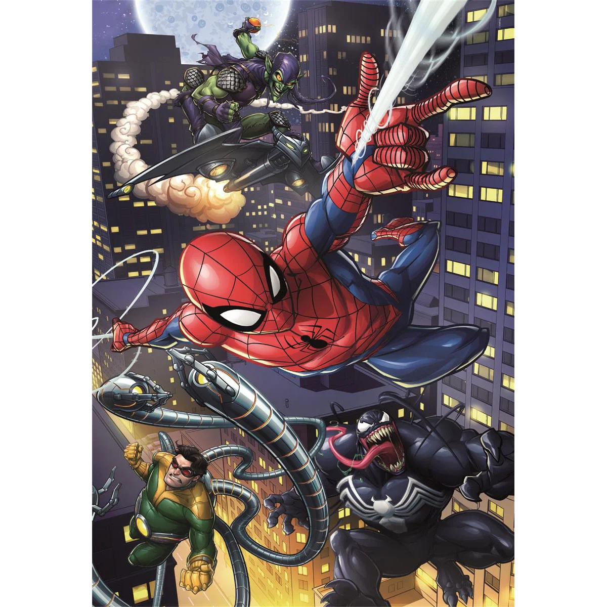 Clementoni Marvel Spiderman Pussel, 180 bitar - 2