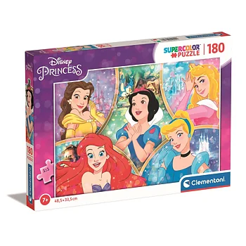 Clementoni Disney Prinsessor Pussel, 180 bitar
