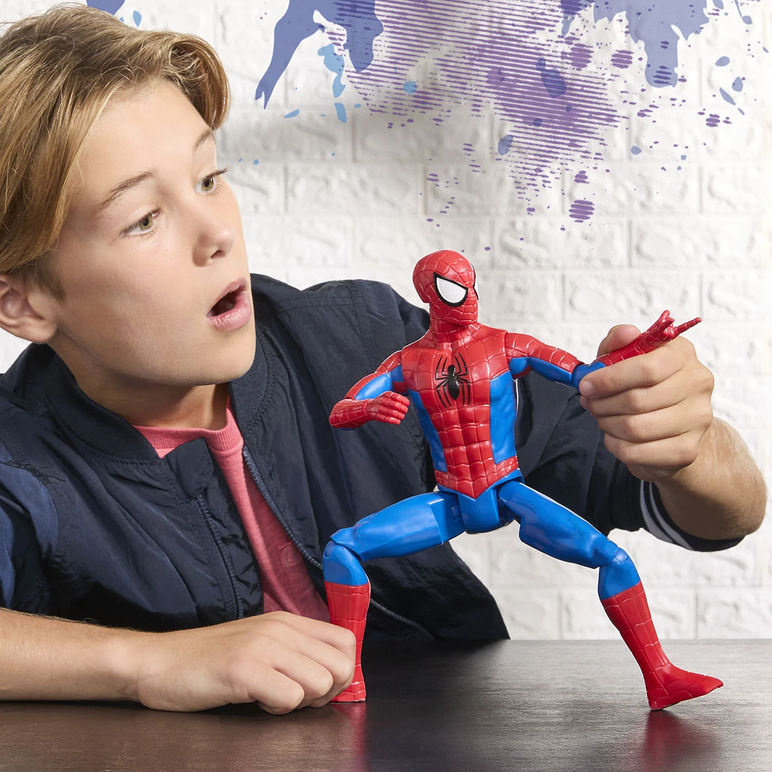 Marvel Titan Heroes Classic Spiderman Figur, 29 cm - 5