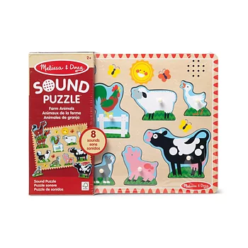 Ljud Pussel Bondgård – Melissa & Doug
