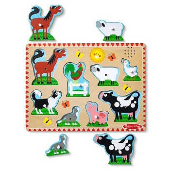 Ljud Pussel Bondgård – Melissa & Doug