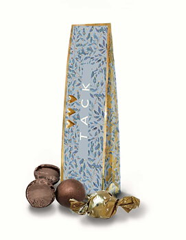 Tack - Chokladpraliner Blå