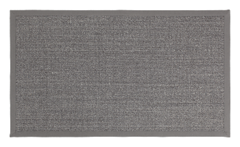Dixie Doormat Jenny grey w border 70x120cm