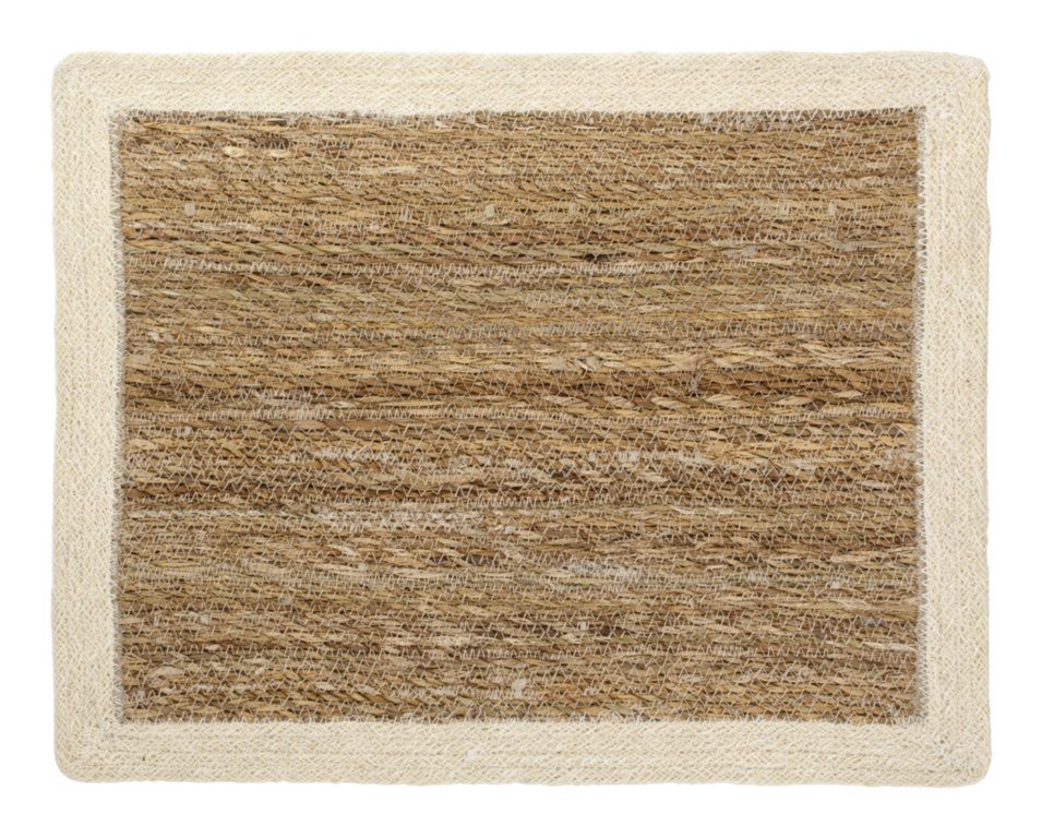 Dixie Placemat Emil white 47x35cm