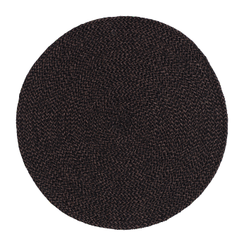 Dixie Placemat Ella brown/black d.38cm