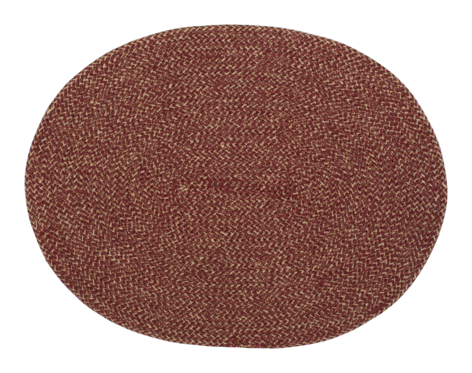 Dixie Bordstablett Ella red/natural oval