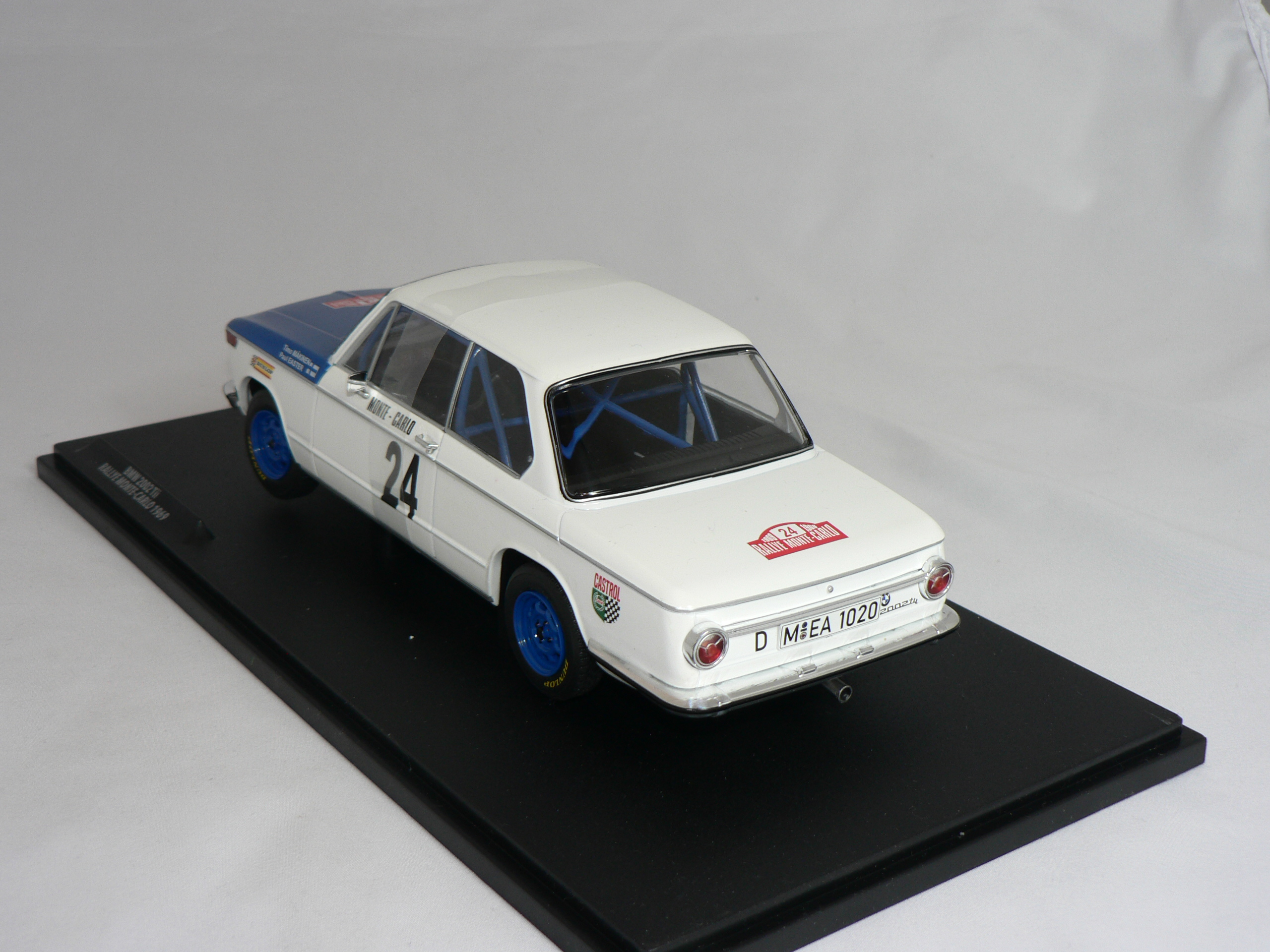 BMW  2002   TII 1969  1:18   Solido   #24 Timo Mäkinen  Paul Easter - 2