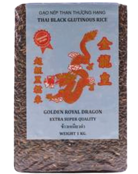 Thai Black Glutinous Rice 1 kg