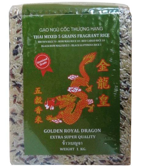 Thai Mixed 5 Grains Fragrant Rice 1kg 