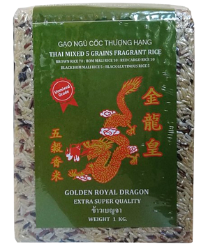 Thai Mixed 5 Grains Fragrant Rice 1kg 
