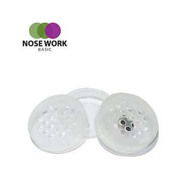 Behållare Medium för Nose Work i plast med magnet