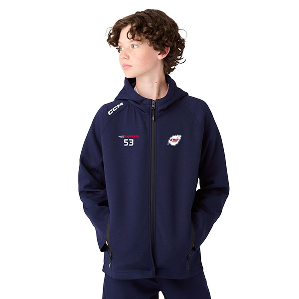 CCM Team Locker Room Full Zip Hoodie Jr S26 KRIF Hockey