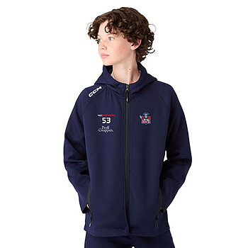 CCM Team Locker Room Full Zip Hoodie Jr S26 Åseda IF