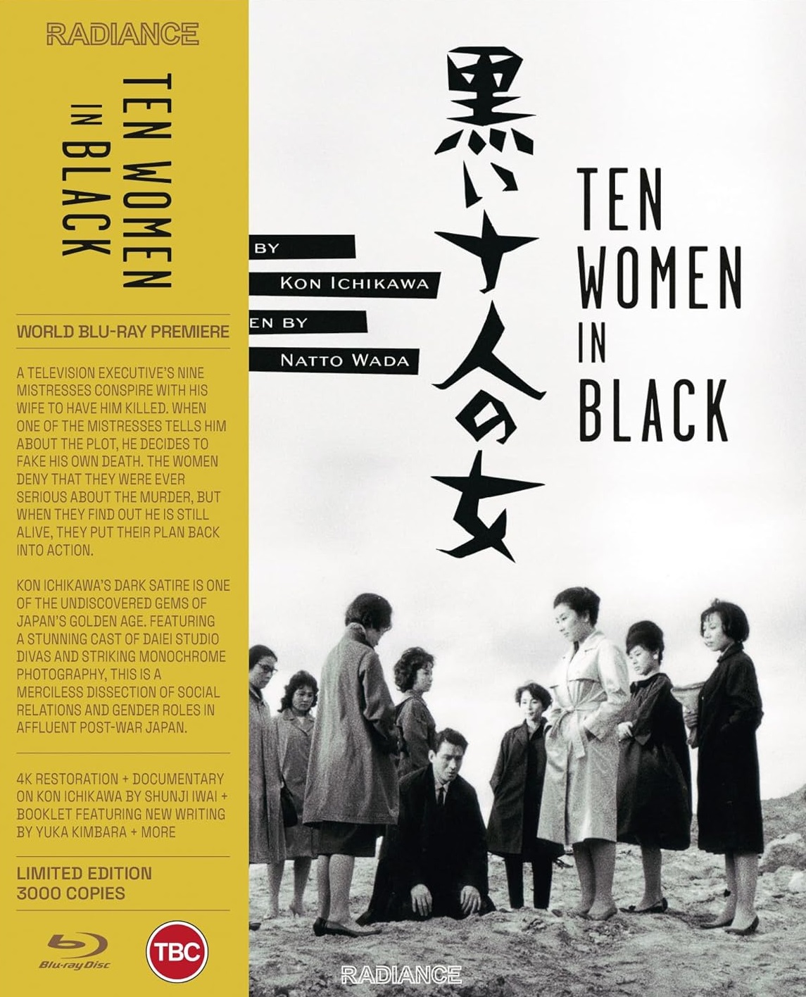 Ten Women In Black (Limited Edition) (ej svensk text) (Blu-ray)