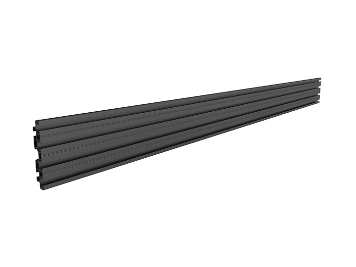 M Pro Series - Single Screen Rail 125cm Black