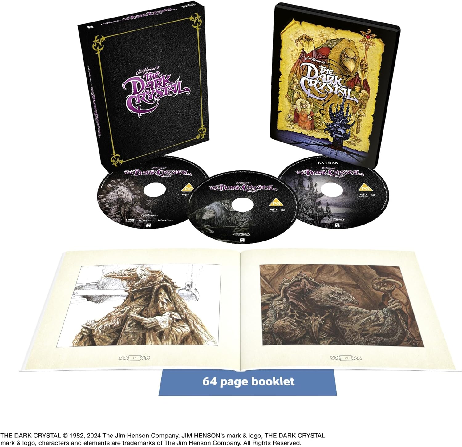 Dark Crystal (Limited Collector's Edition Steelbook) (ej svensk text) (4K Ultra HD + Blu-ray) - 3