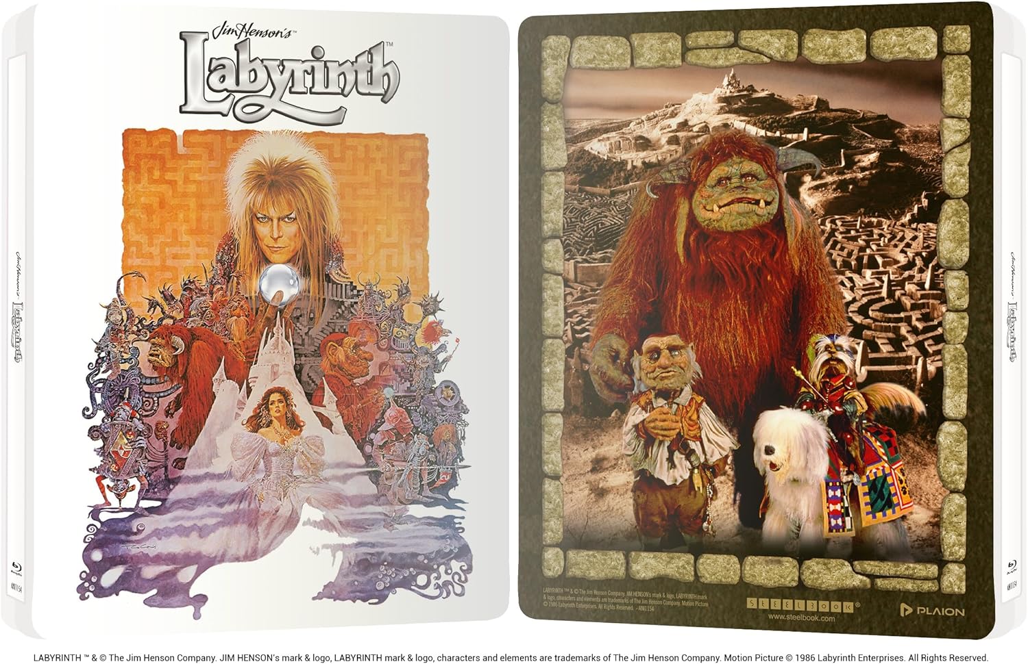 Labyrinth (Limited Edition Steelbook) (ej svensk text) (4K Ultra HD + Blu-ray) - 4