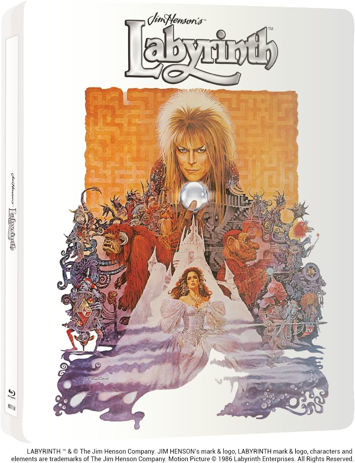 Labyrinth (Limited Edition Steelbook) (ej svensk text) (4K Ultra HD + Blu-ray)