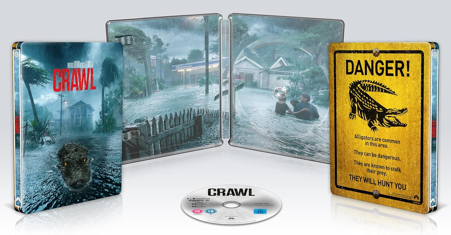 Crawl (Limited Edition Steelbook) (ej svensk text) (4K Ultra HD) - 2