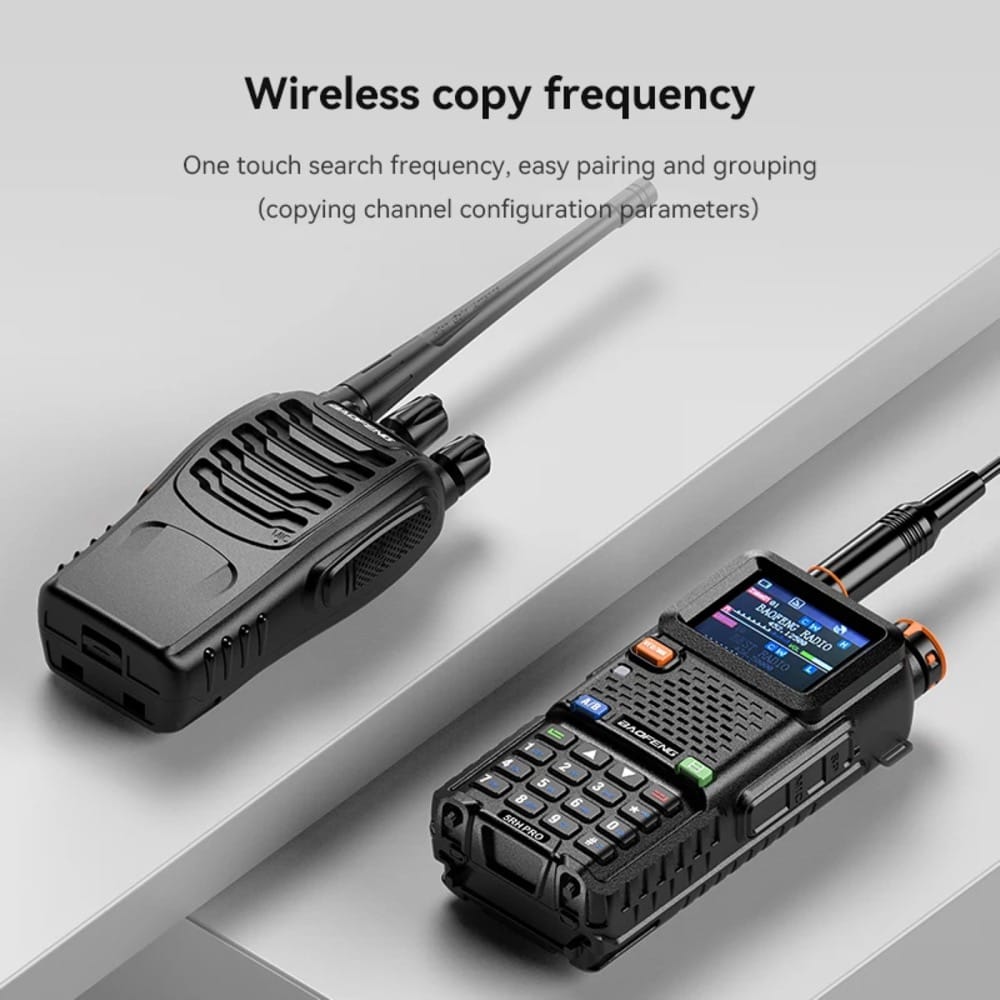 Baofeng UV-5RH Pro GPS 10W Multi-Band Long Range Walkie Talkie - 3