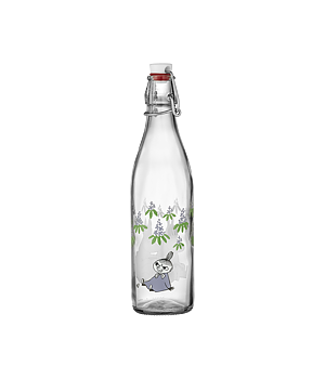 Moomin glas bottle 0,5 L - Elderberries