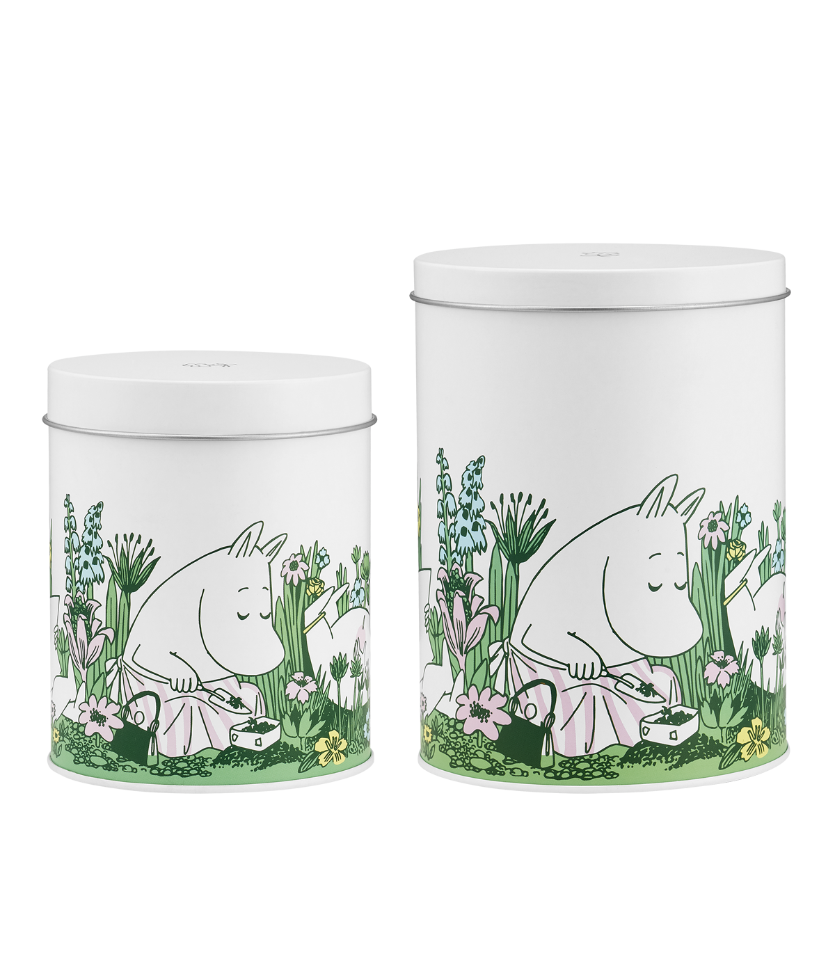 Mumin burkset 2-pack - I trädgården - 2