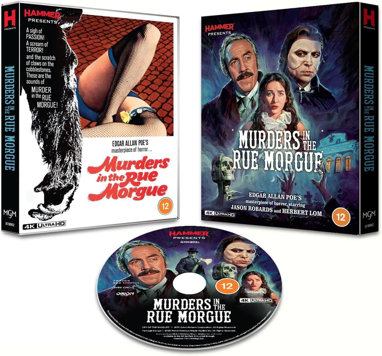 Murders In The Rue Morgue (Limited Edition) (ej svensk text) (4K Ultra HD) - 2