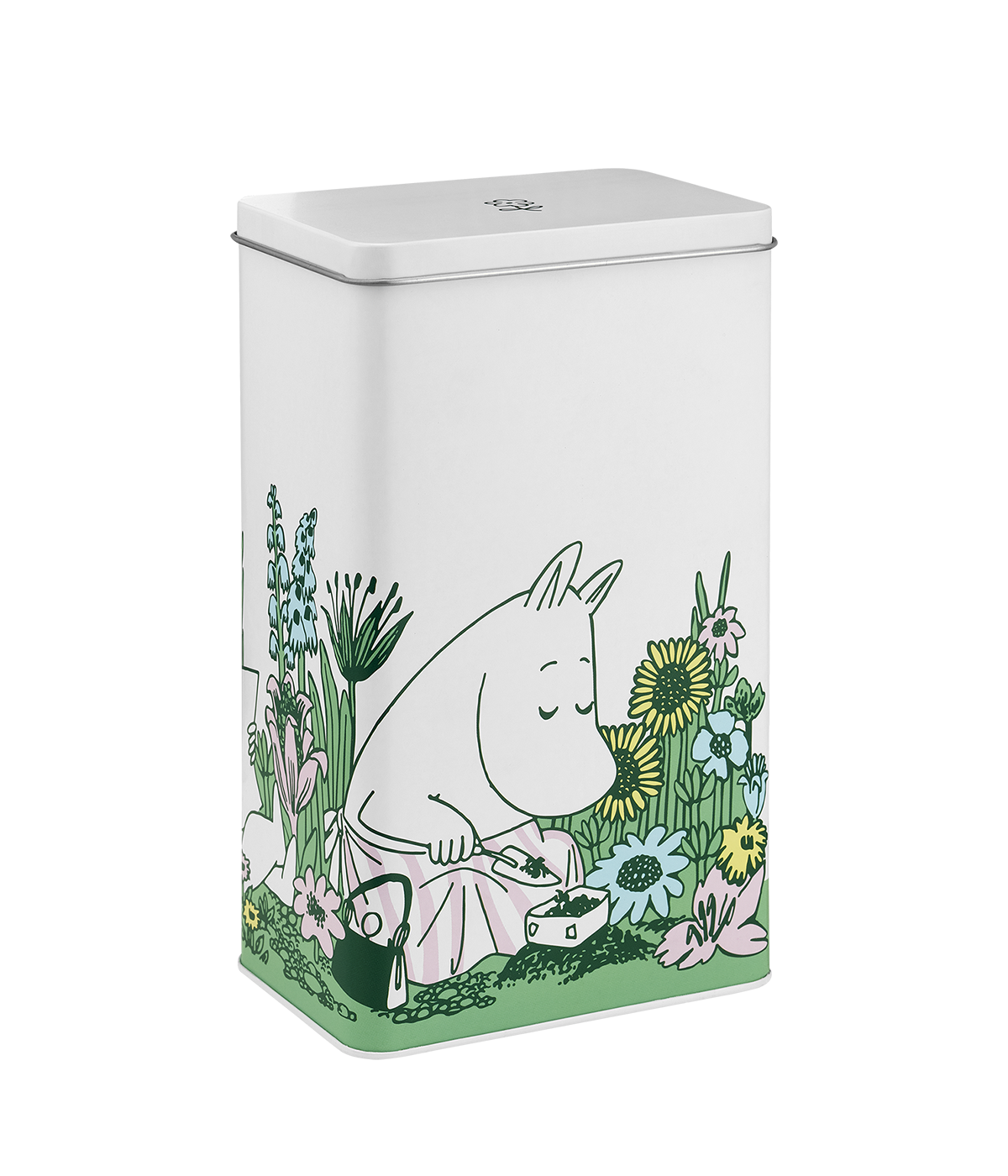 Mumin kaffeburk - I trädgården - 2