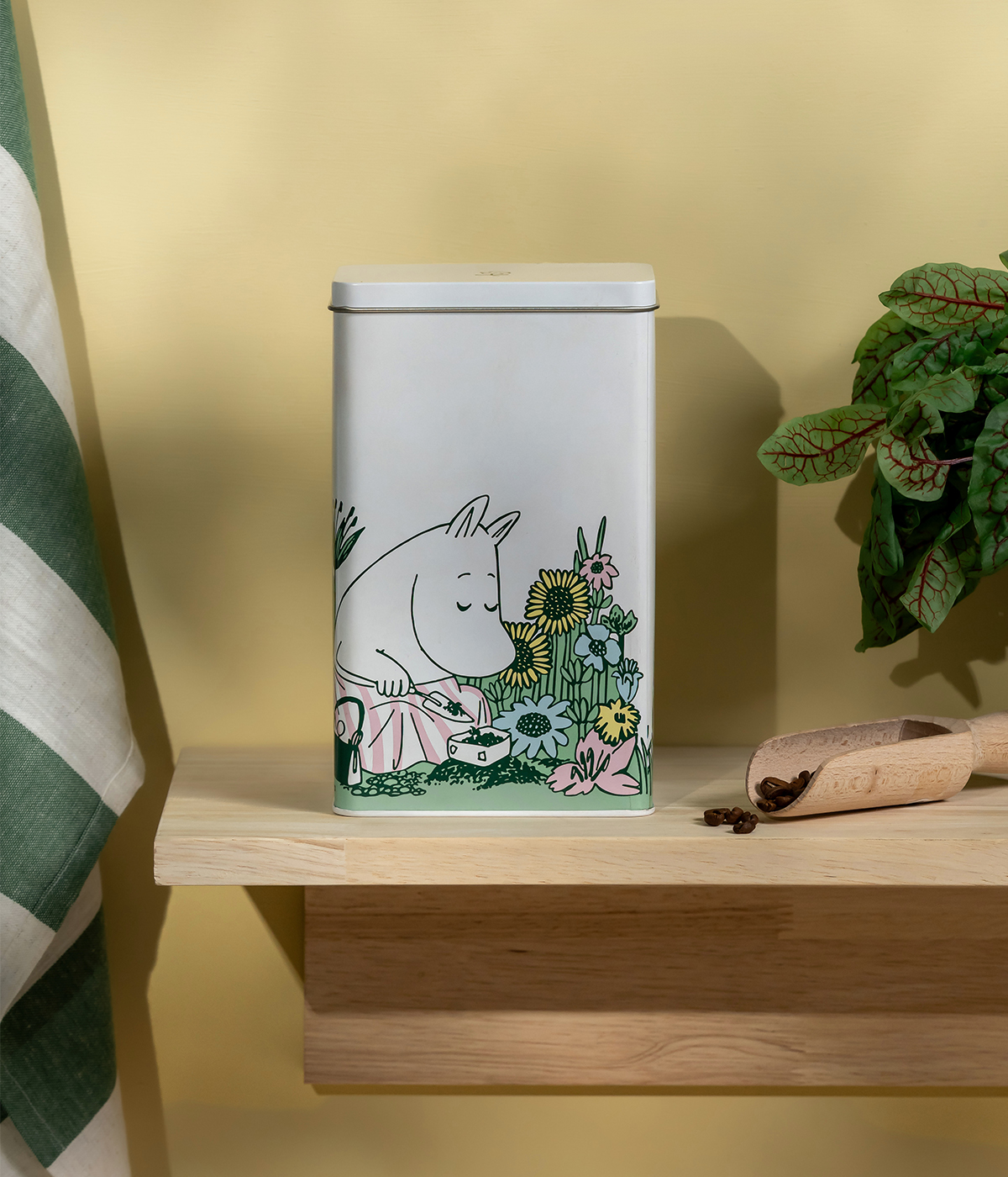 Mumin kaffeburk - I trädgården - 3