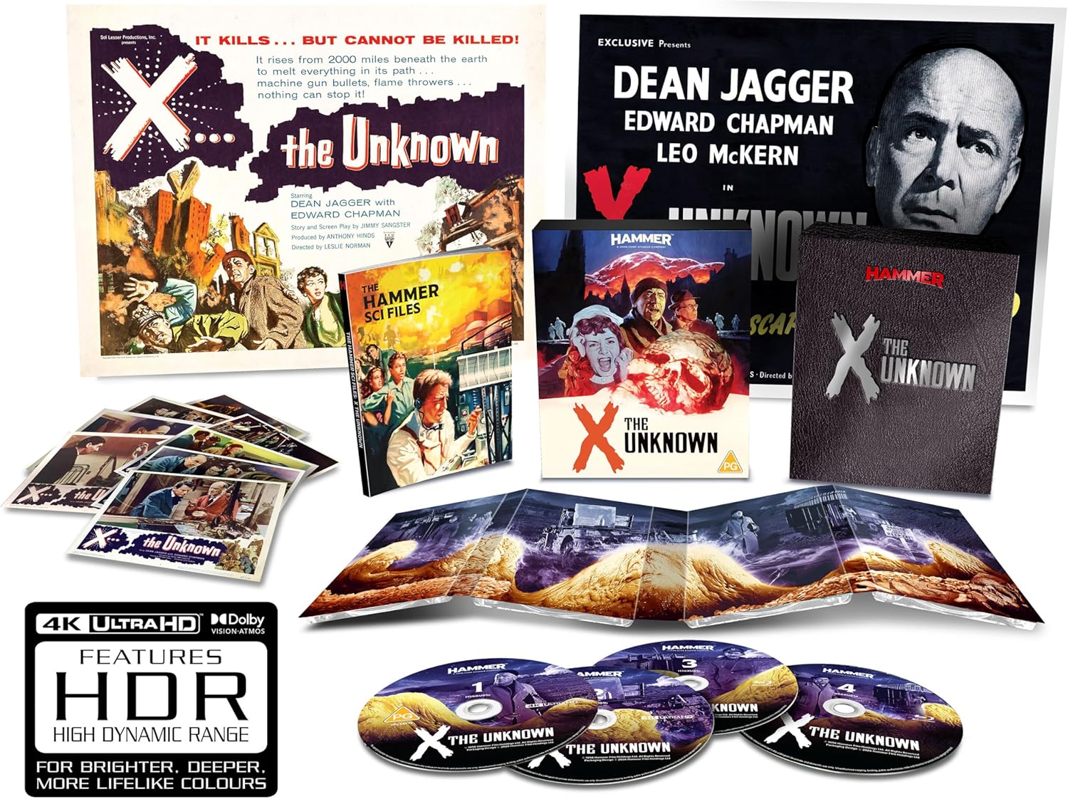 X The Unknown (Limited Collector's Edition) (ej svensk text) (4K Ultra HD + Blu-ray) - 2