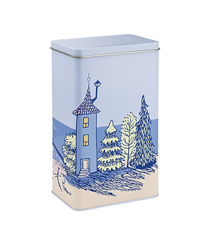 Moomin coffee tin jar - Sunset