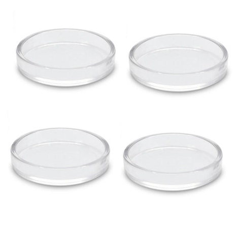 Hjulskydd kopp golvskydd plast st/set 4 cm lantlig stil Gårdsromantik