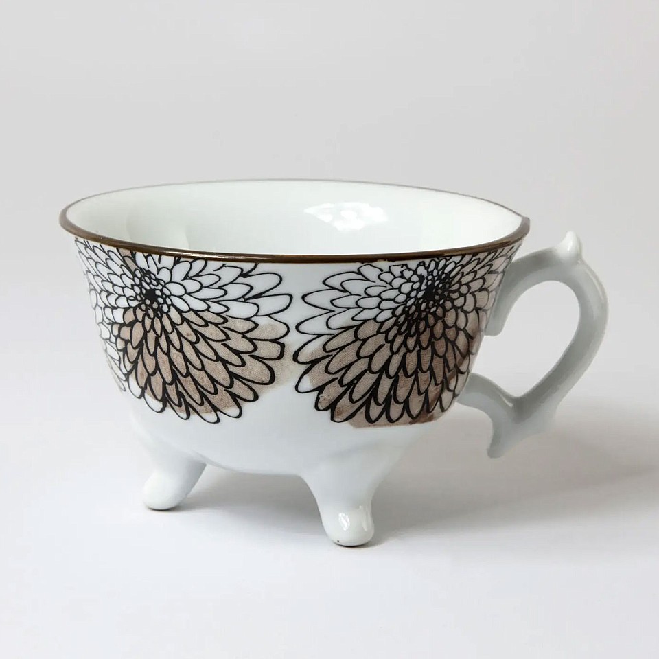 Kopp på fot - Dahlia - 11,5x7,5 cm - 4
