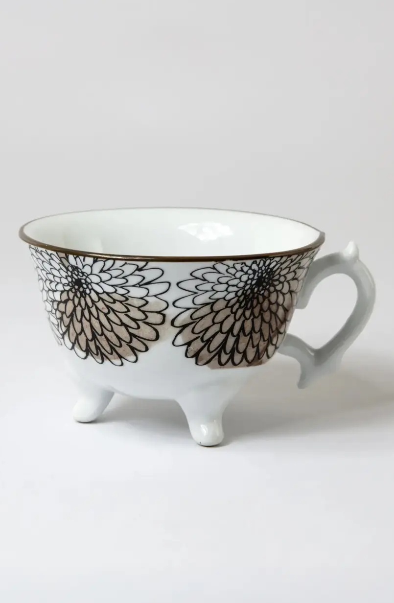 Kopp på fot - Dahlia - 11,5x7,5 cm