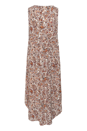 CRTIAH DRESS - ORANGE SARAZA - CREAM - 2
