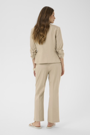 CRGIA SHORT BLAZER - FEATHER GRAY - CREAM - 4