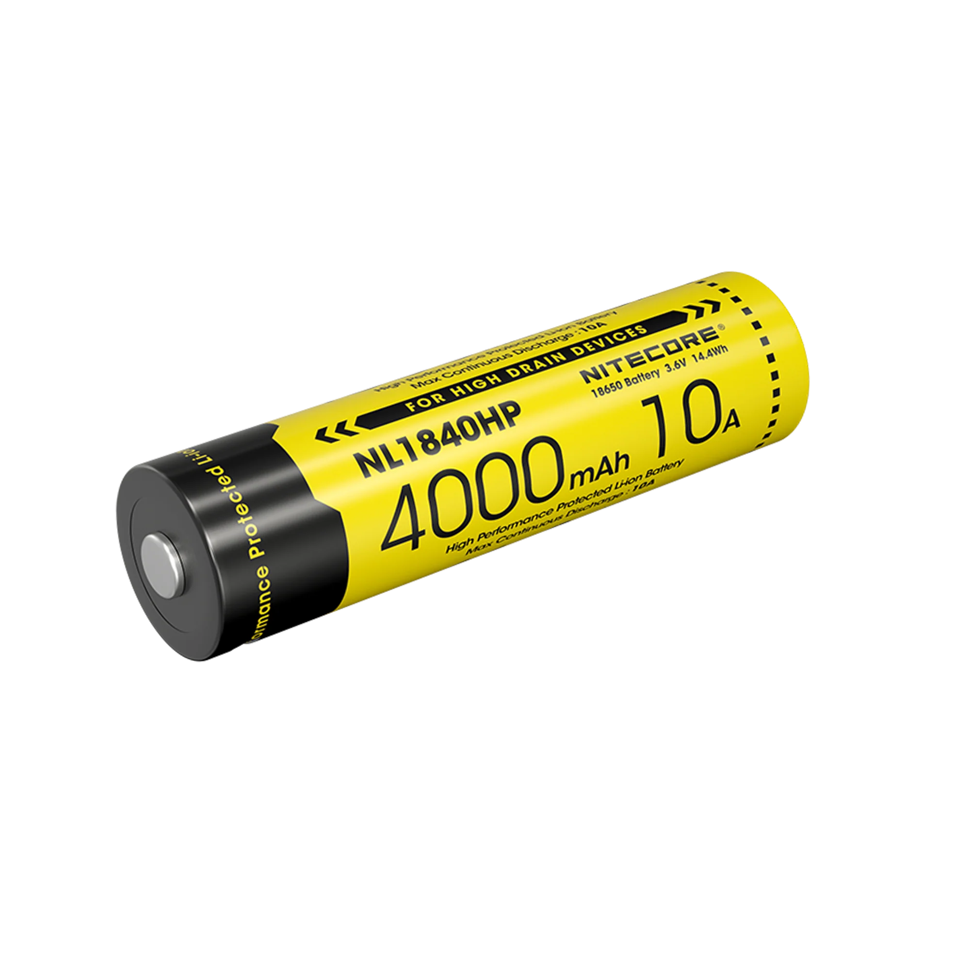Nitecore NL1840 HP Rechargeable Battery