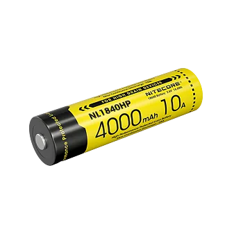 Nitecore NL1840 HP Rechargeable Battery