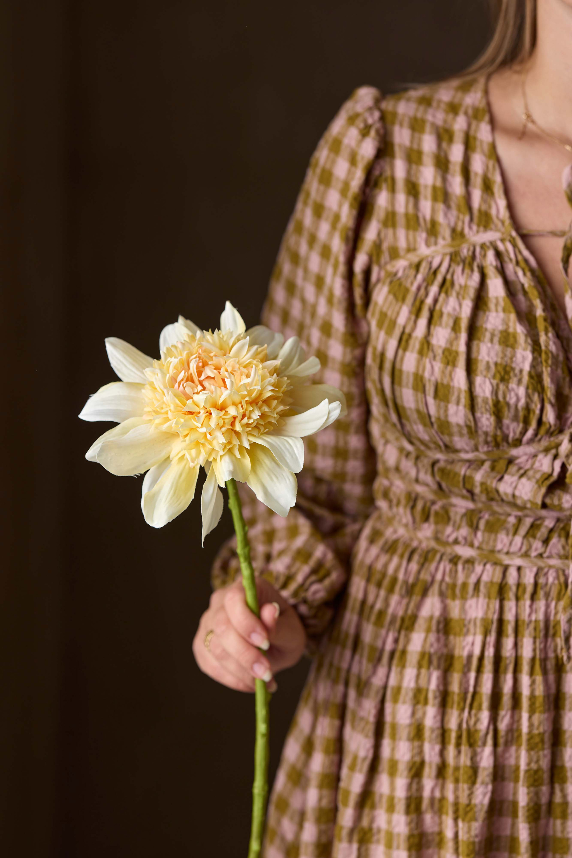 Dahlia Kvist 62 cm - Gul - 2