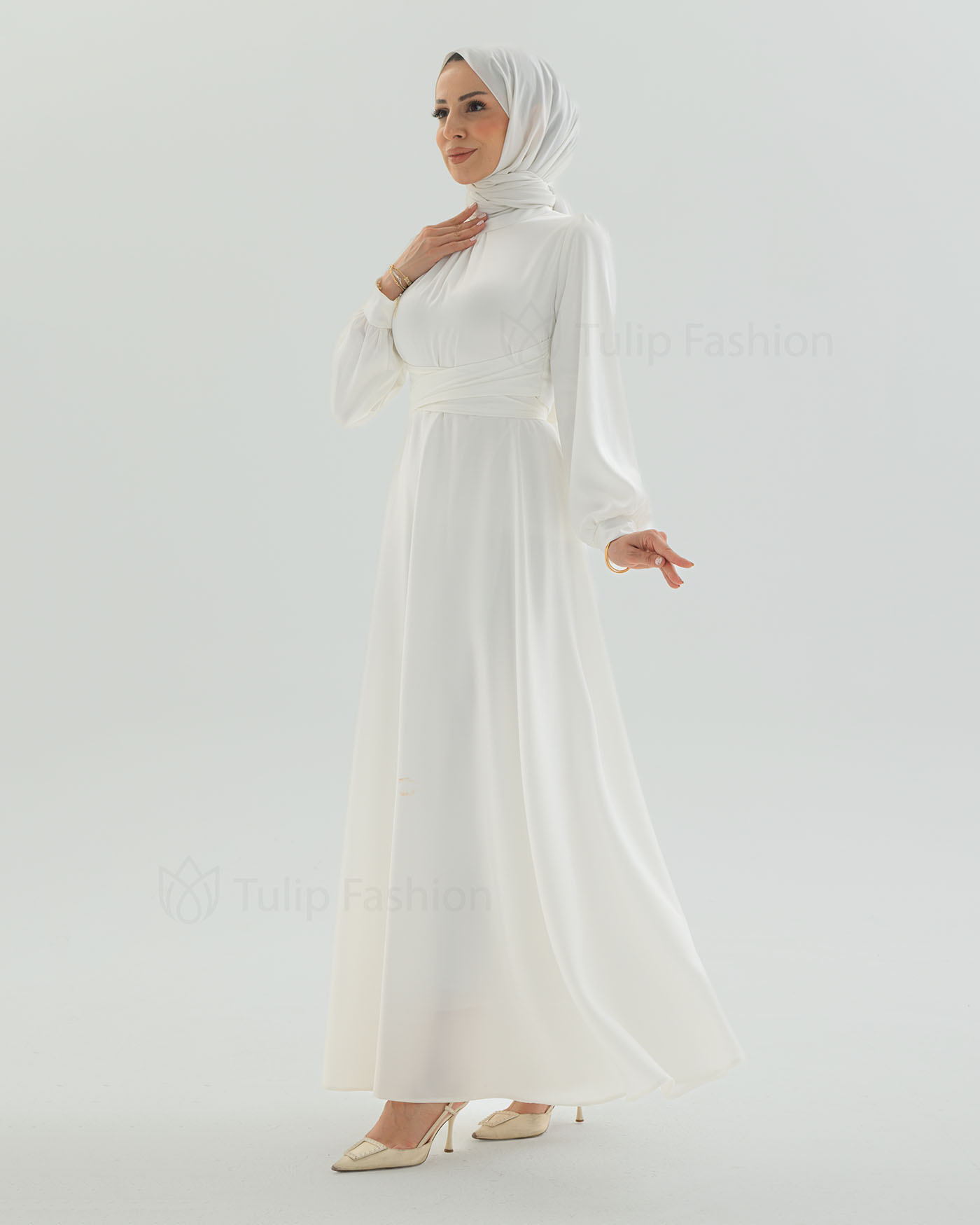 Party dress - White - 2