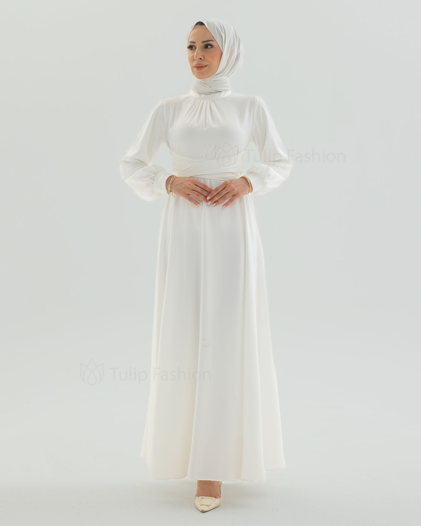Party dress - White - 3