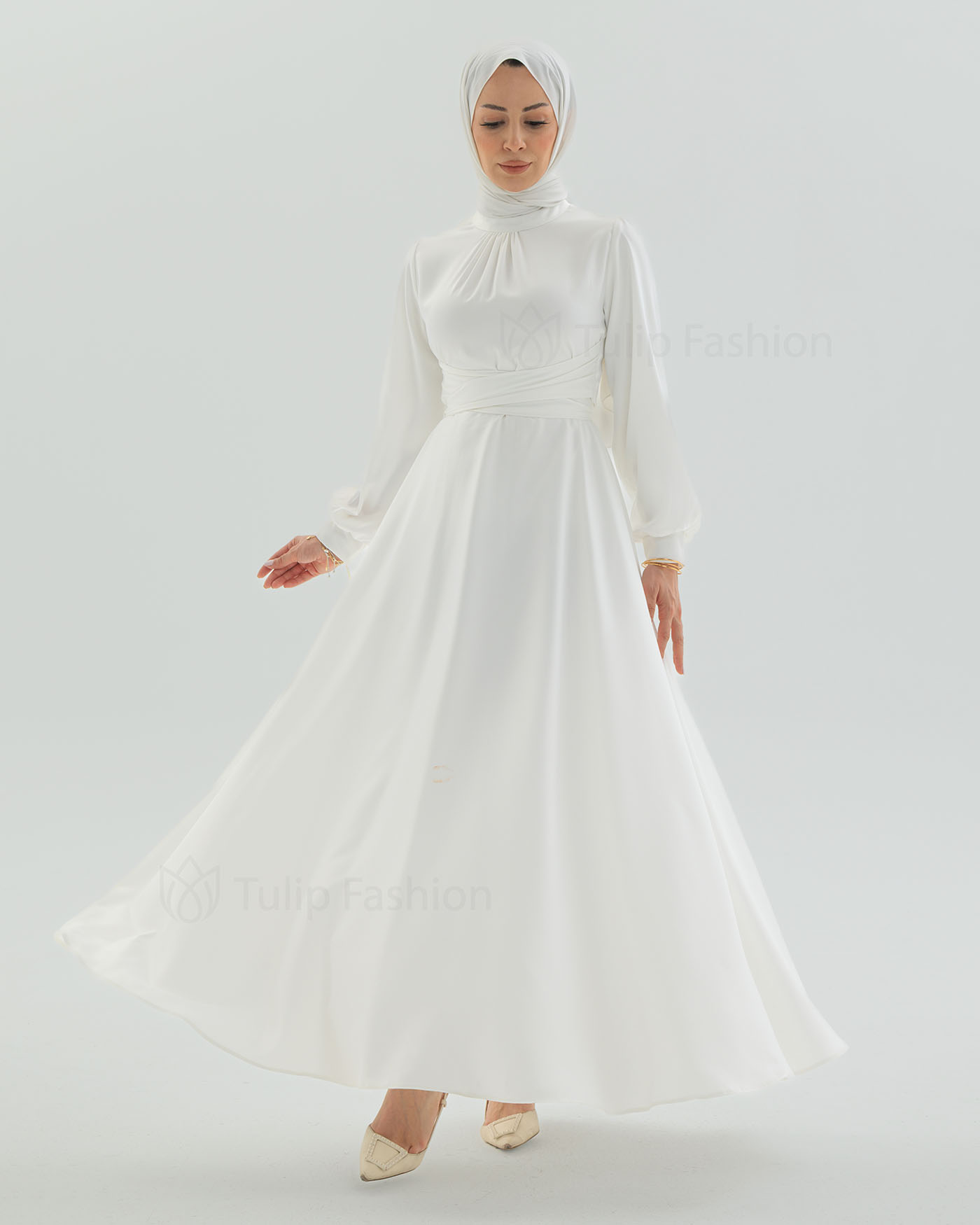 Party dress - White - 11