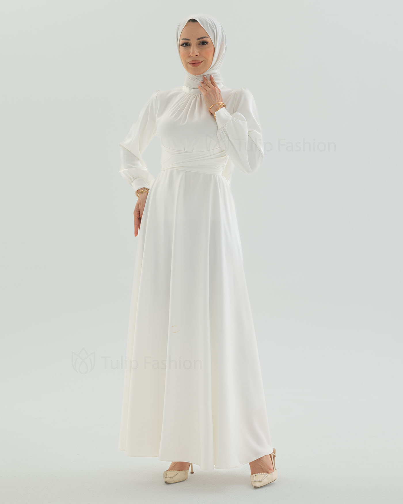 Party dress - White - 10