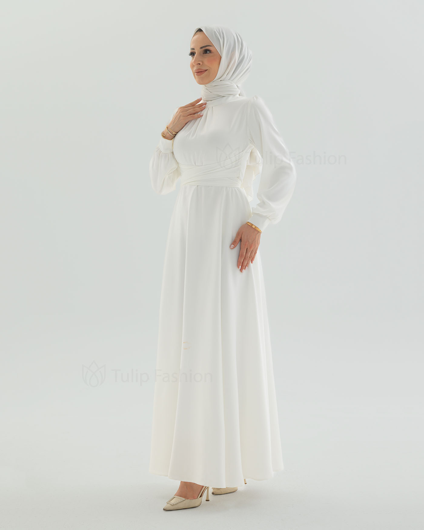 Party dress - White - 9