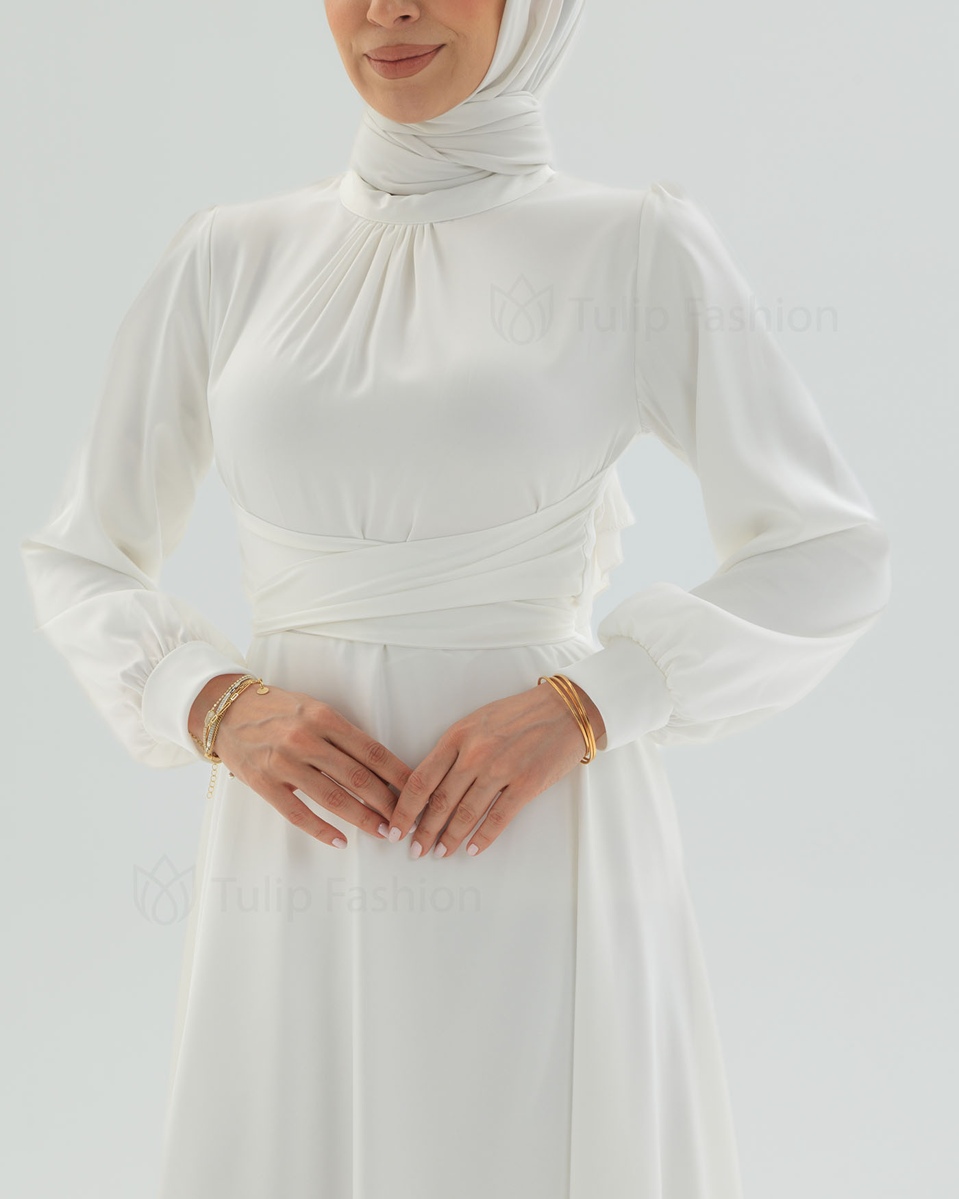 Party dress - White - 8